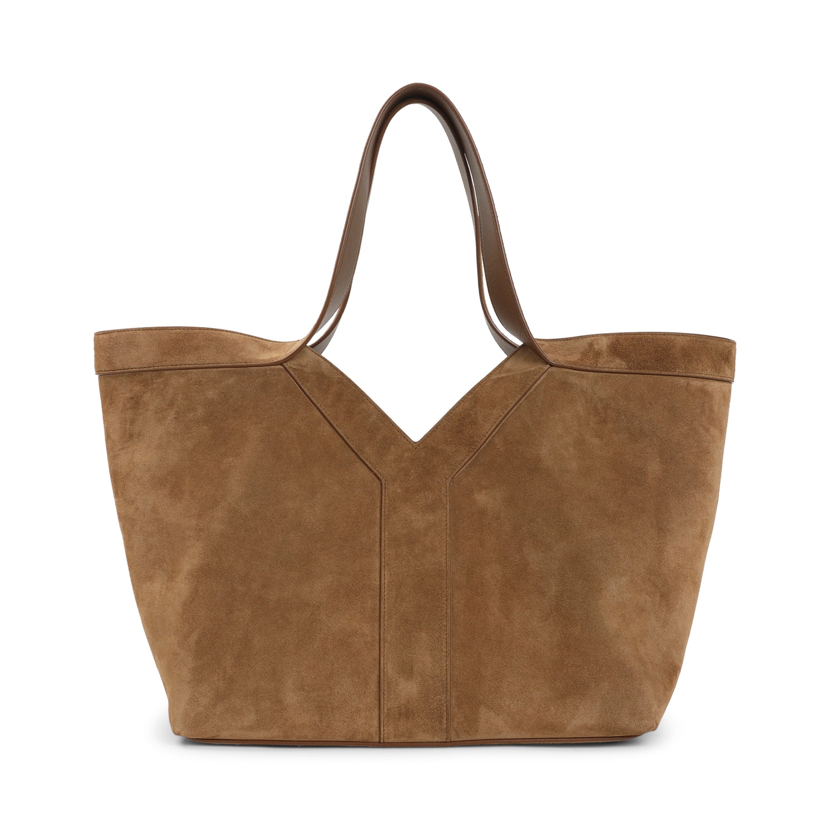 Saint Laurent Saint Laurent Suede Small Y Tote Bag, view 2