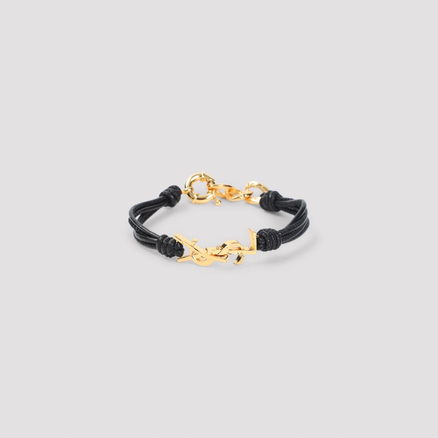Saint Laurent Saint Laurent Multi-strand Cassandre Bracelet, view 3