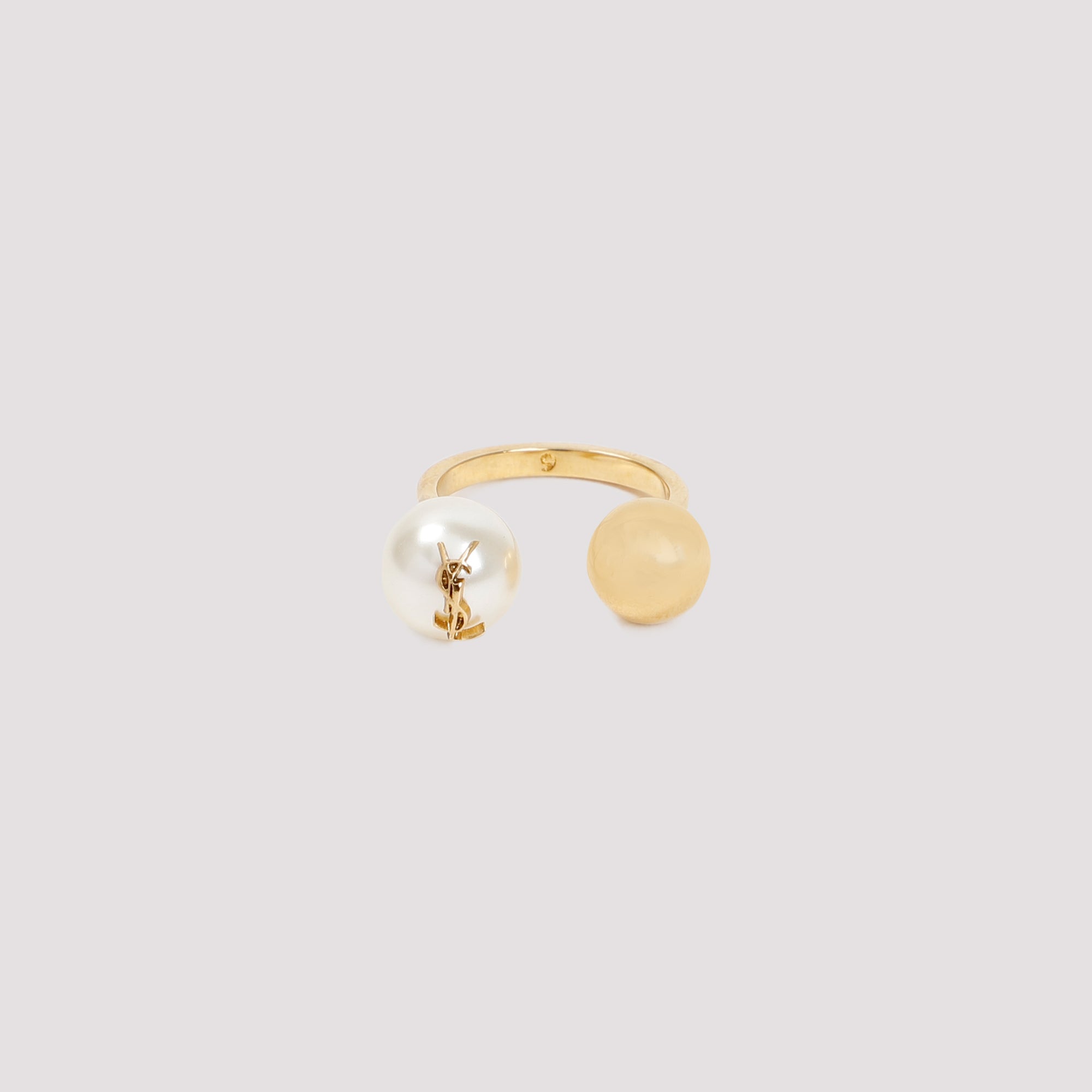 Saint Laurent Saint Laurent Bague Boule YSL Ring