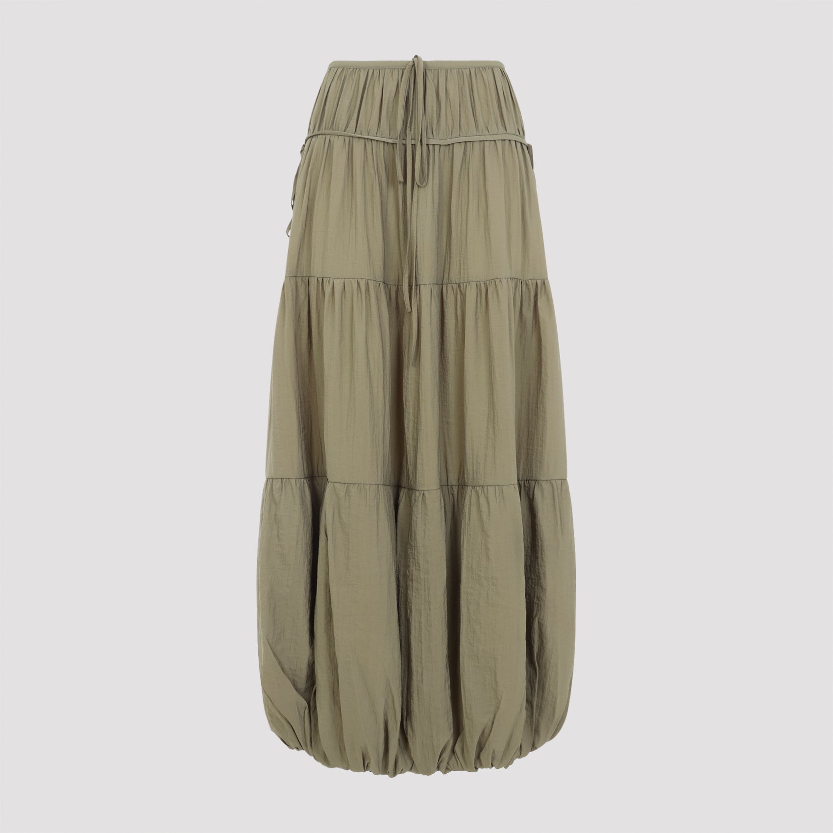 CO CO Soft Gathered Bubble Midi Skirt