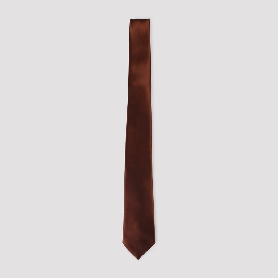 Saint Laurent Saint Laurent Silk Tie, view 3