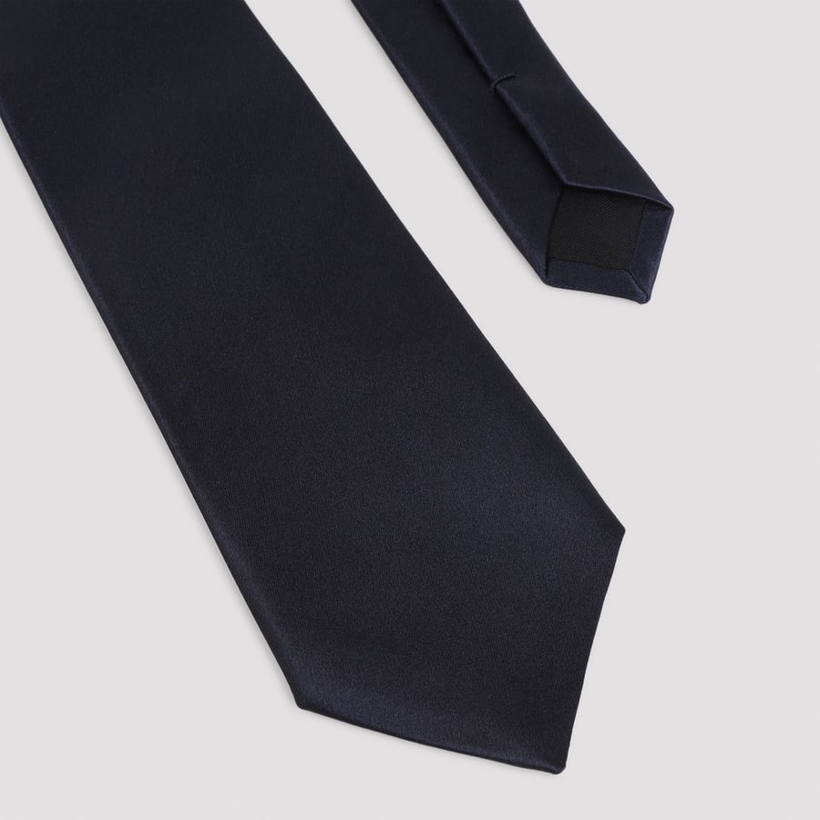 Saint Laurent Saint Laurent Silk Tie, view 4