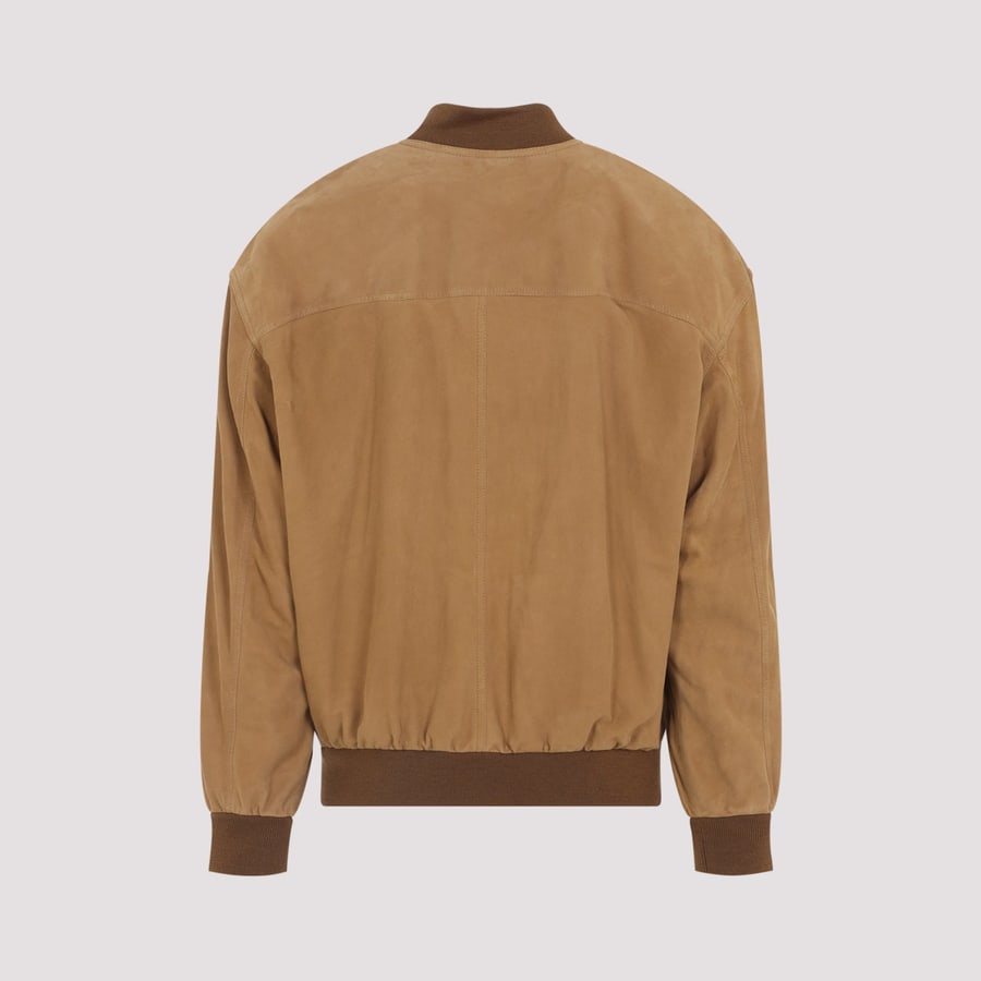 Saint Laurent Saint Laurent Suede jacket, view 4
