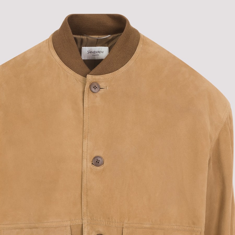 Saint Laurent Saint Laurent Suede jacket, view 5