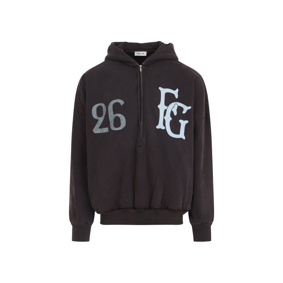 Fear of God Fear Of God Baseball Club Hal Zip Hoodie, view 2