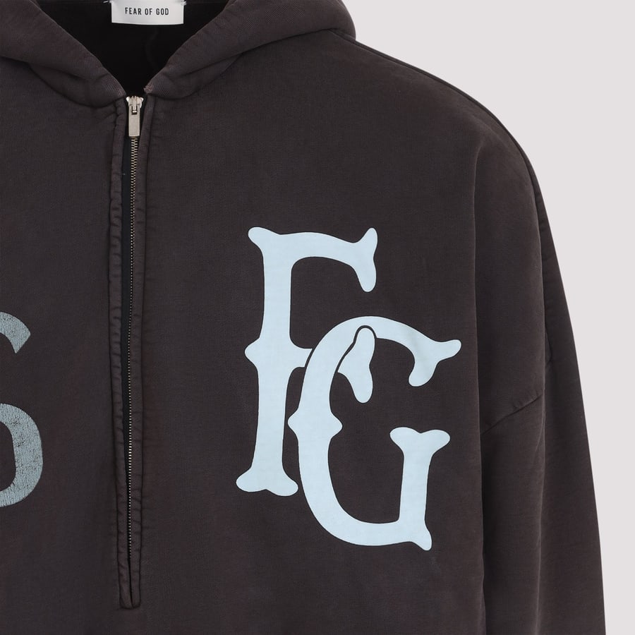 Fear of God Fear Of God Baseball Club Hal Zip Hoodie, view 5
