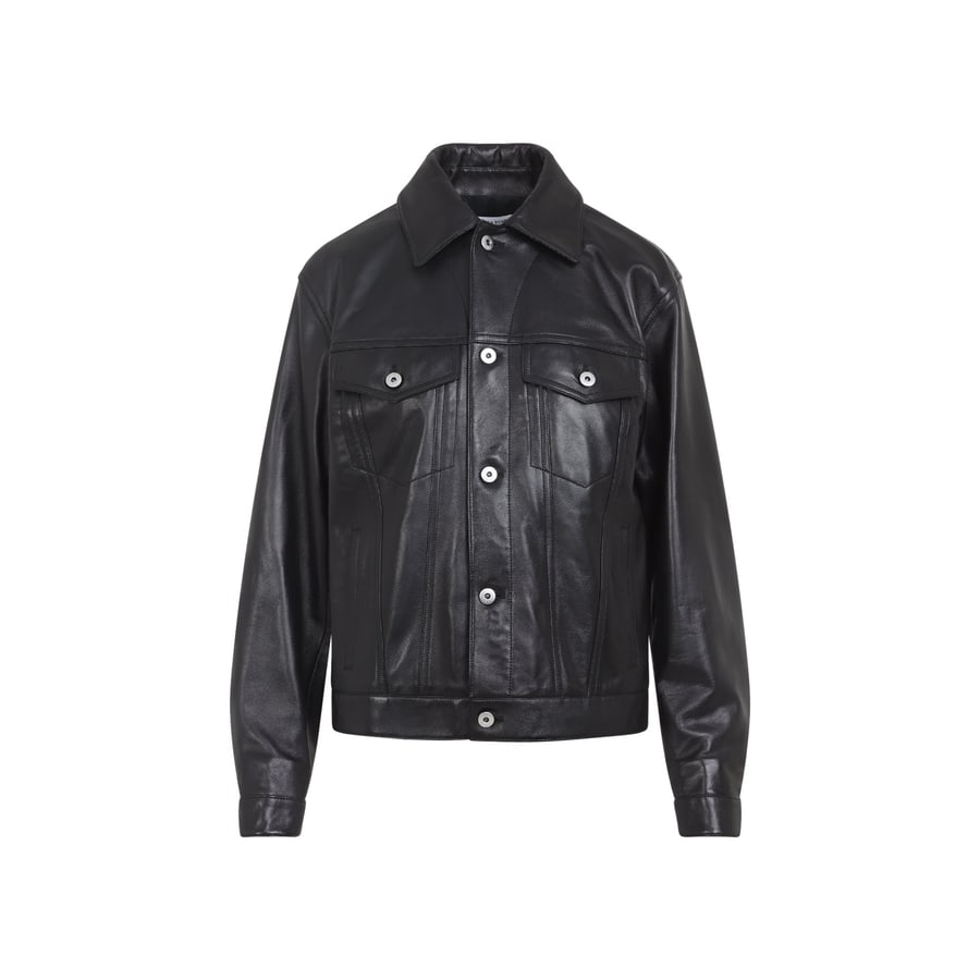 Bottega Veneta Bottega Veneta Leather Jacket, view 2