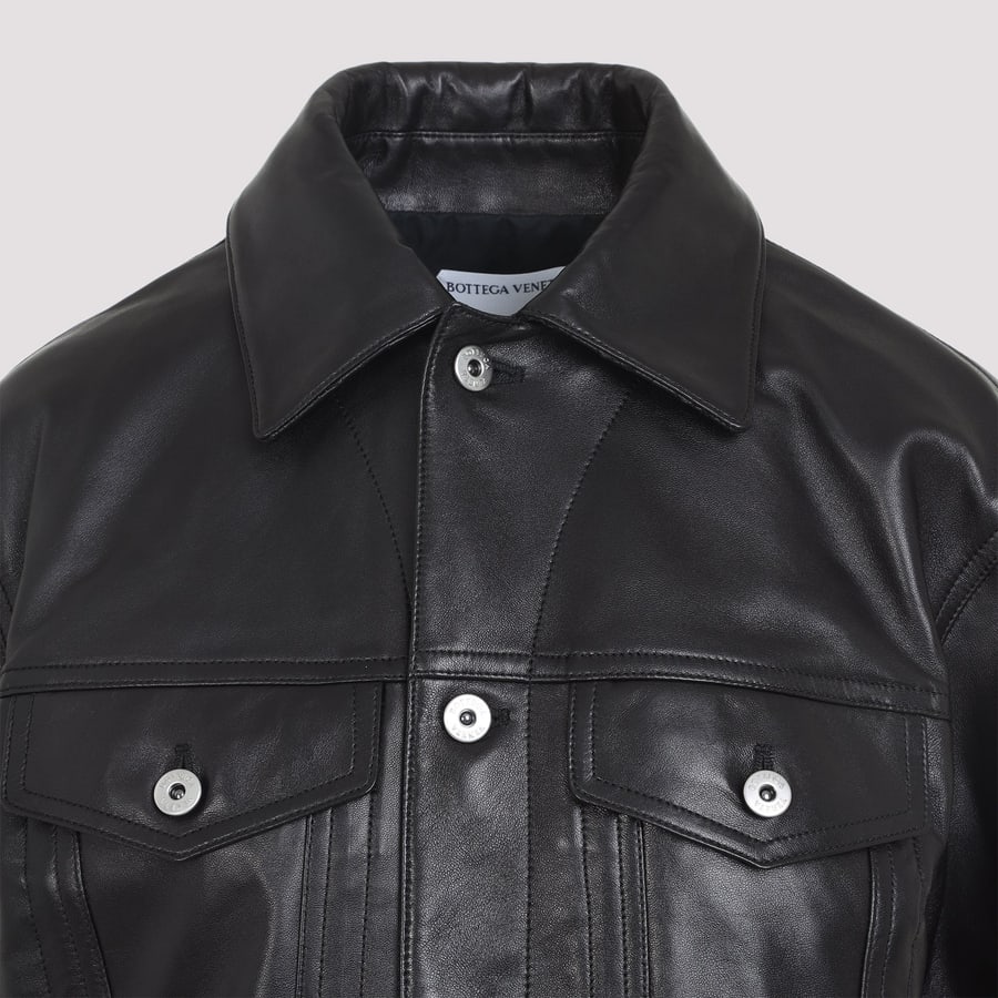 Bottega Veneta Bottega Veneta Leather Jacket, view 5