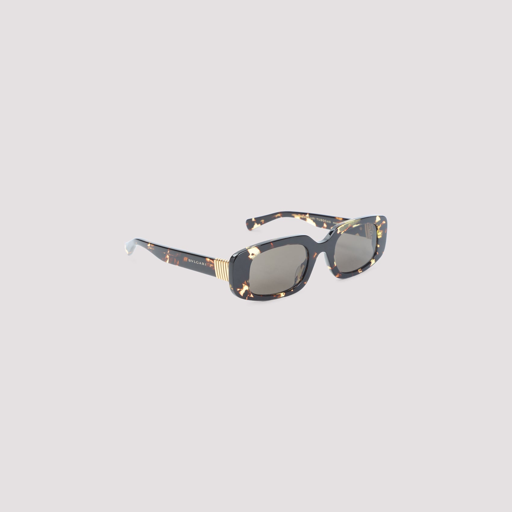BVLGARI EYEWEAR Bulgari Eyewear Tubogas Spotted Havana Sunglasses