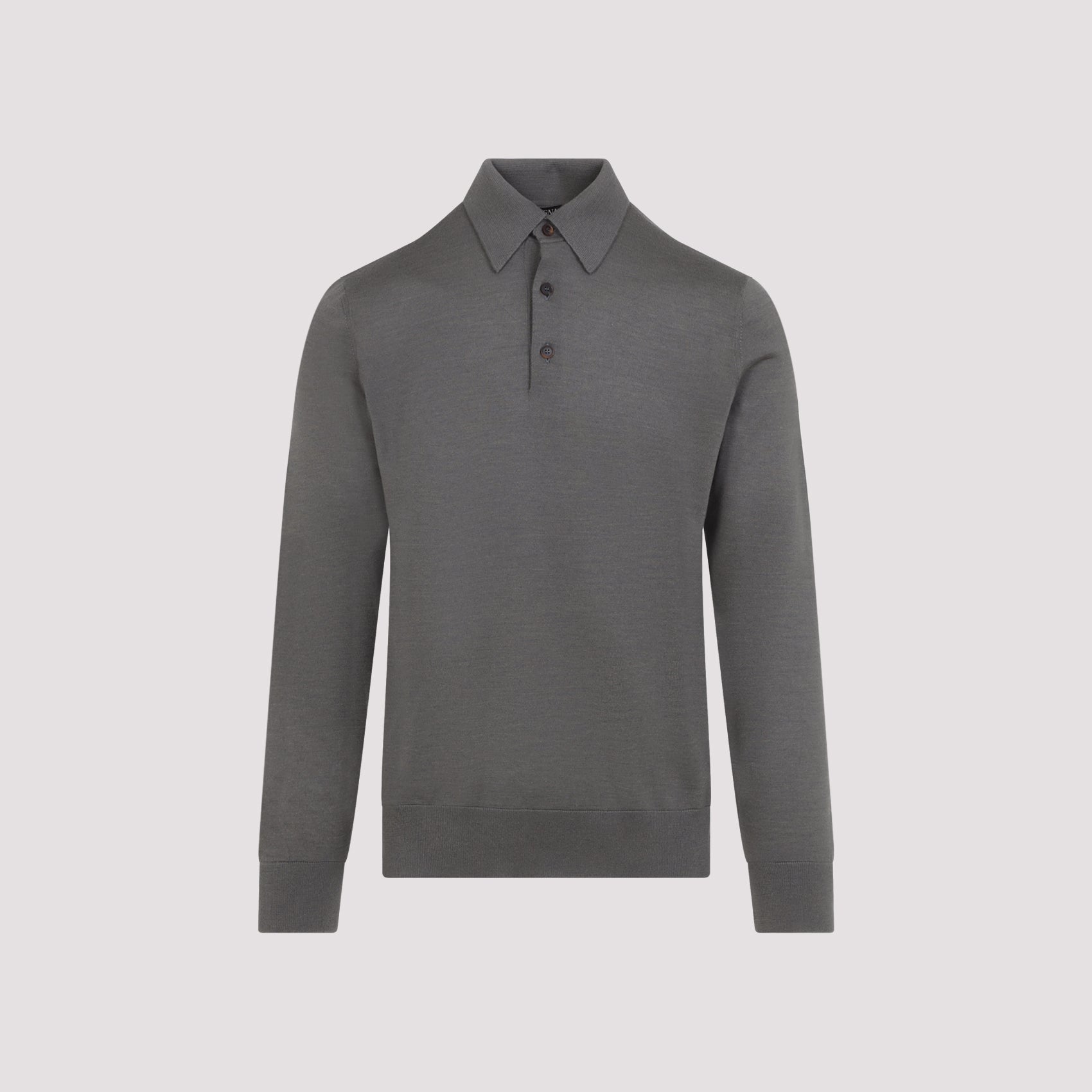 ZEGNA Zegna Cashmere and Silk Polo