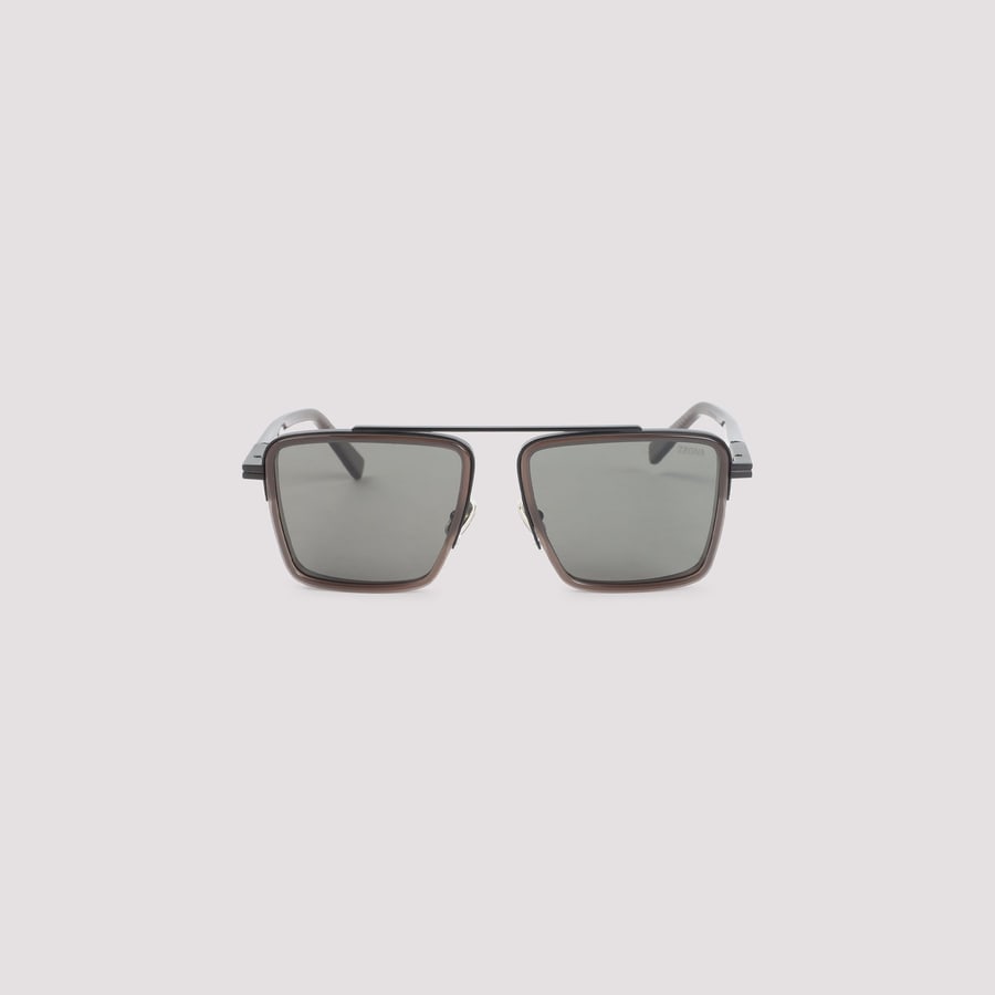 ZEGNA EYEWEAR Zegna Eyewear Acetate Sunglasses, view 4