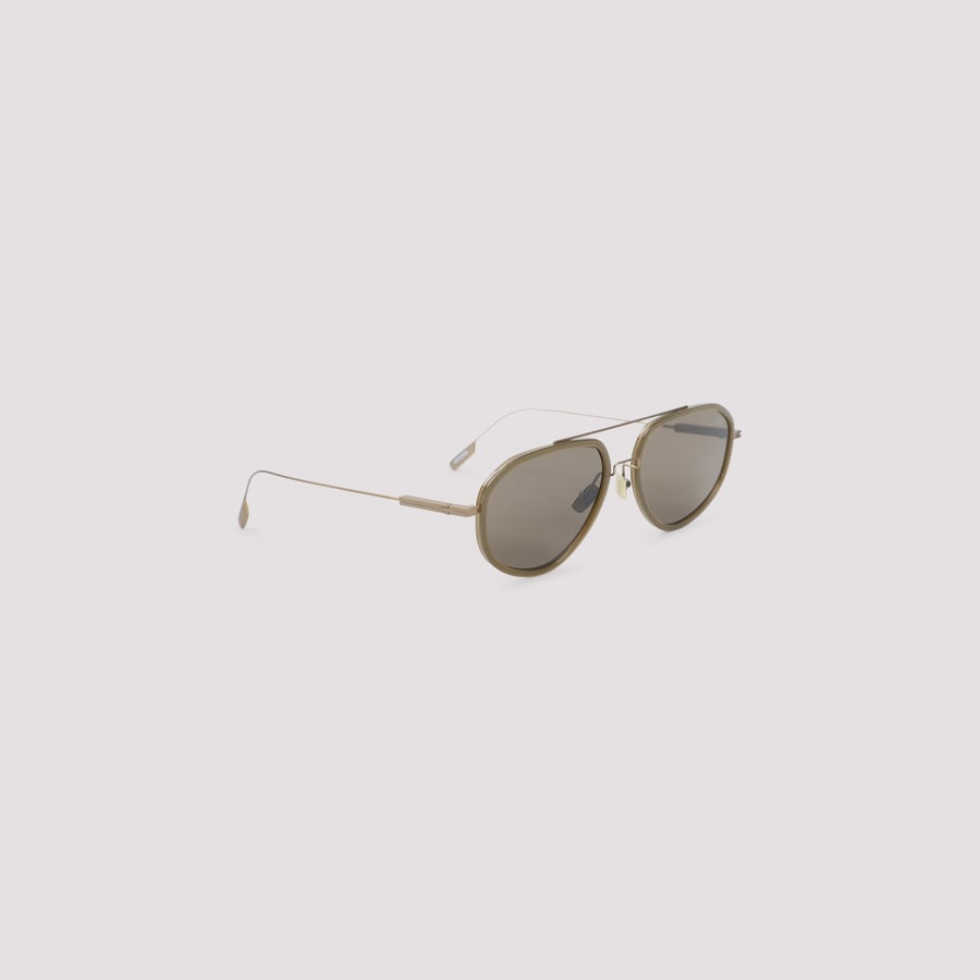 ZEGNA EYEWEAR Zegna Eyewear Metal Sunglasses, view 3