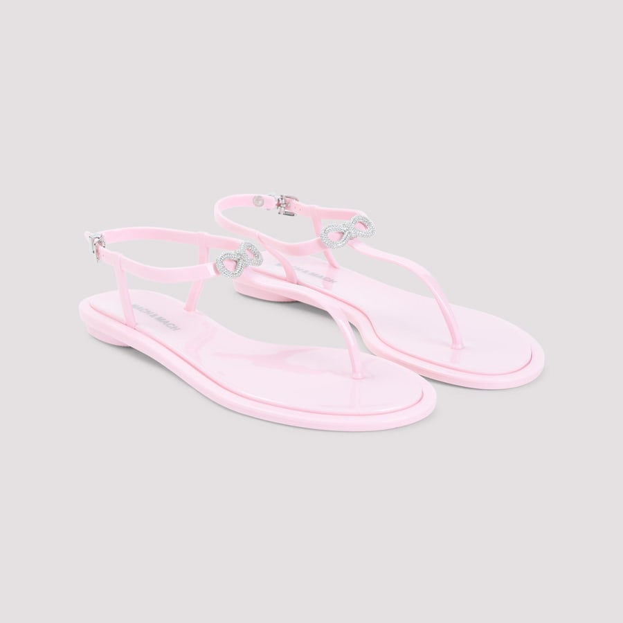 MACH & MACH Mach & Mach Double Bow Sandals, view 5