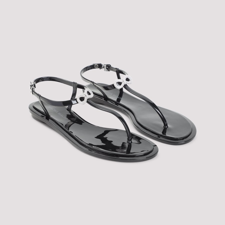 MACH & MACH Mach & Mach Double Bow Sandals, view 5
