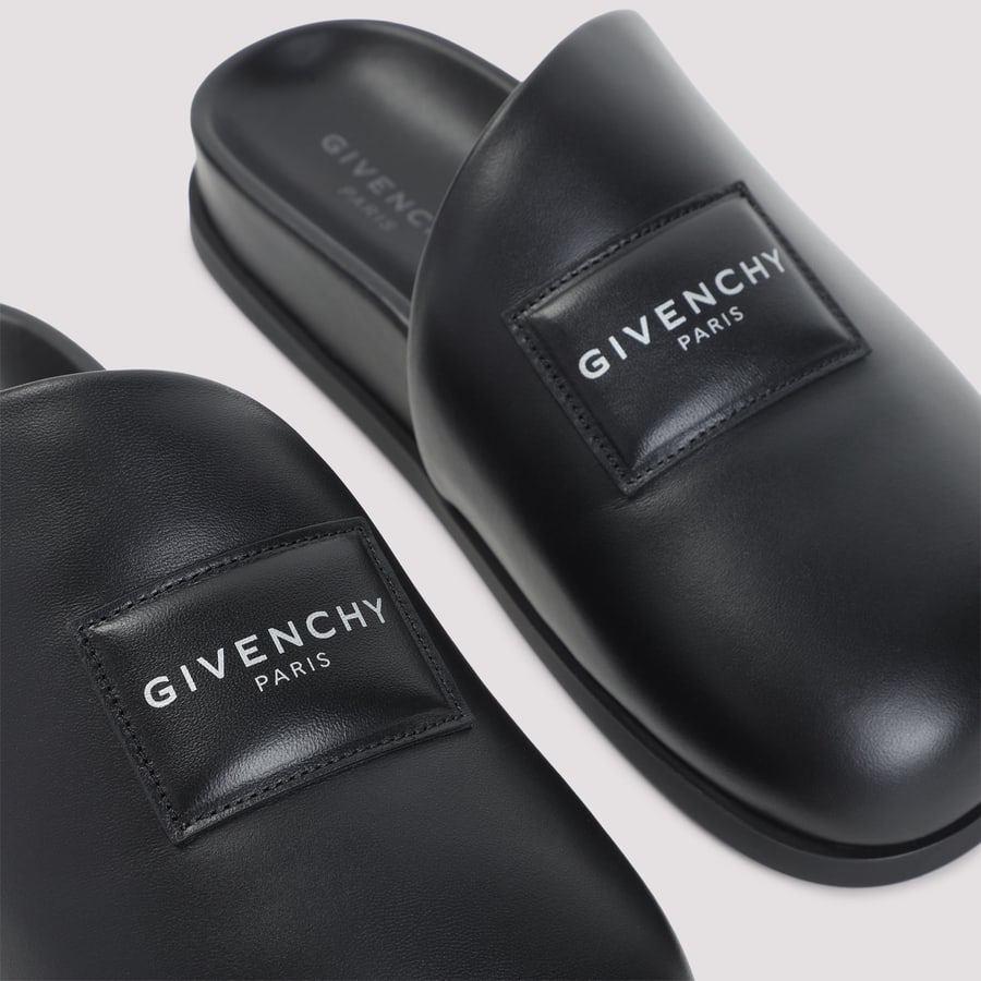 Givenchy Givenchy Lamb Leather Mules, view 6