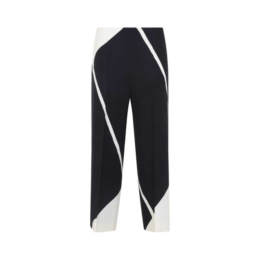 ALBERTA FERRETTI Alberta Ferretti Twill Printed Pants, view 2