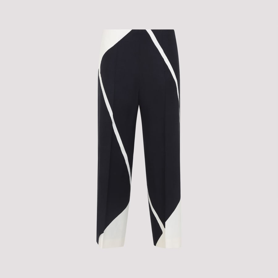 ALBERTA FERRETTI Alberta Ferretti Twill Printed Pants, view 3
