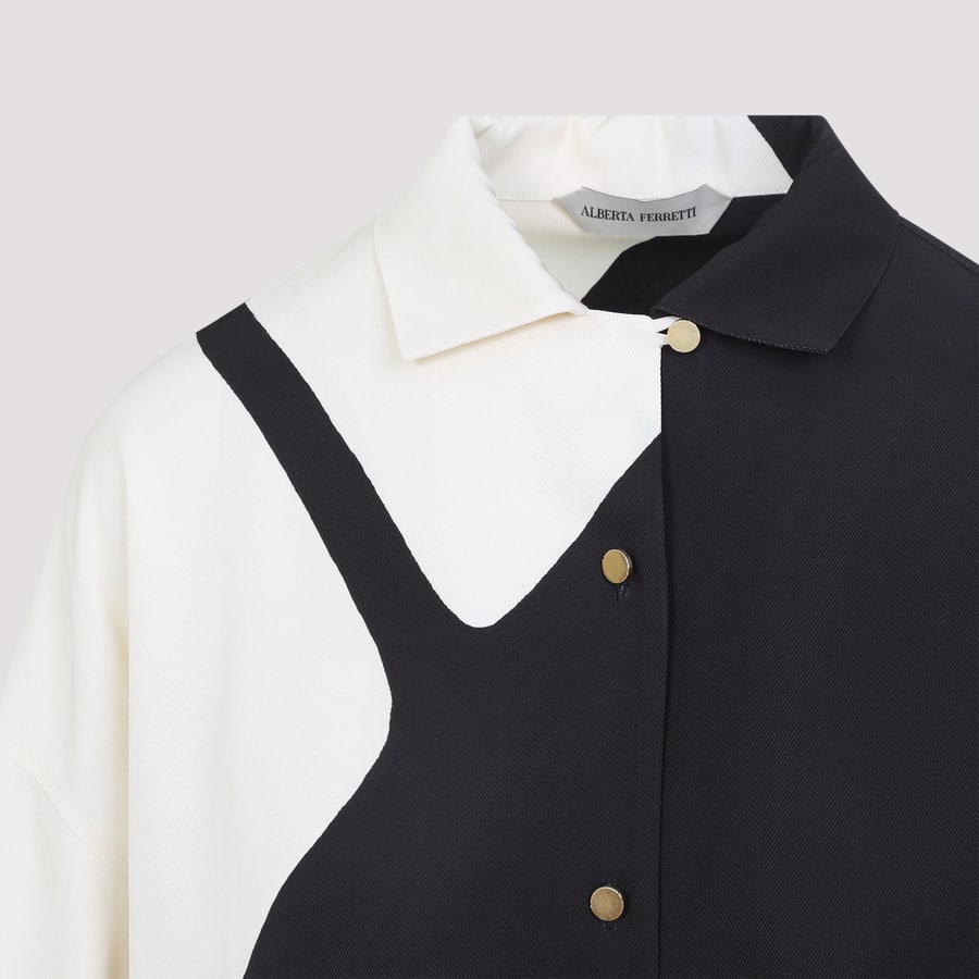 ALBERTA FERRETTI Alberta Ferretti Twill Shirt, view 5