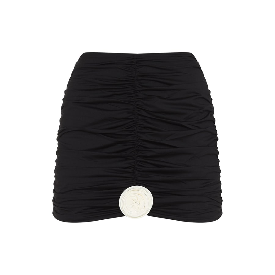 LA REVECHE La Reveche Lllibet Polyamide Skirt, view 2