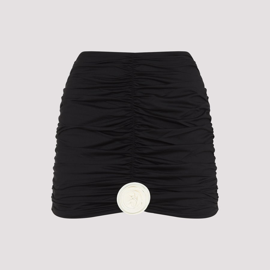 LA REVECHE La Reveche Lllibet Polyamide Skirt, view 3