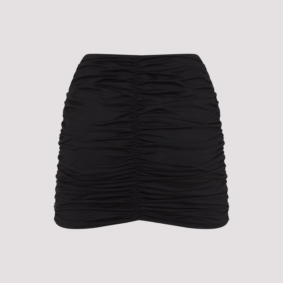 LA REVECHE La Reveche Lllibet Polyamide Skirt, view 4