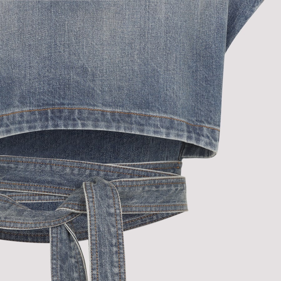 Alaïa Alaïa Belted Top, view 5