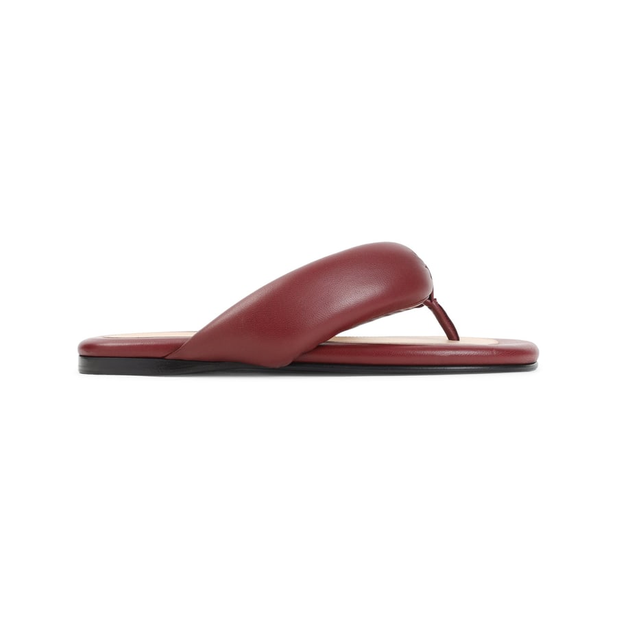 CARVEN Carven Leather Sandals, view 2