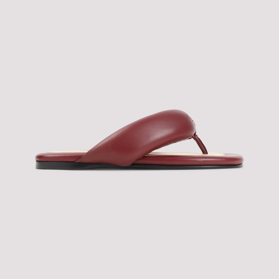 CARVEN Carven Leather Sandals, view 3
