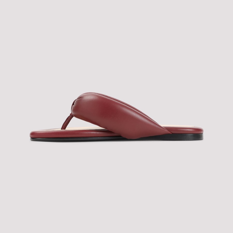 CARVEN Carven Leather Sandals, view 4