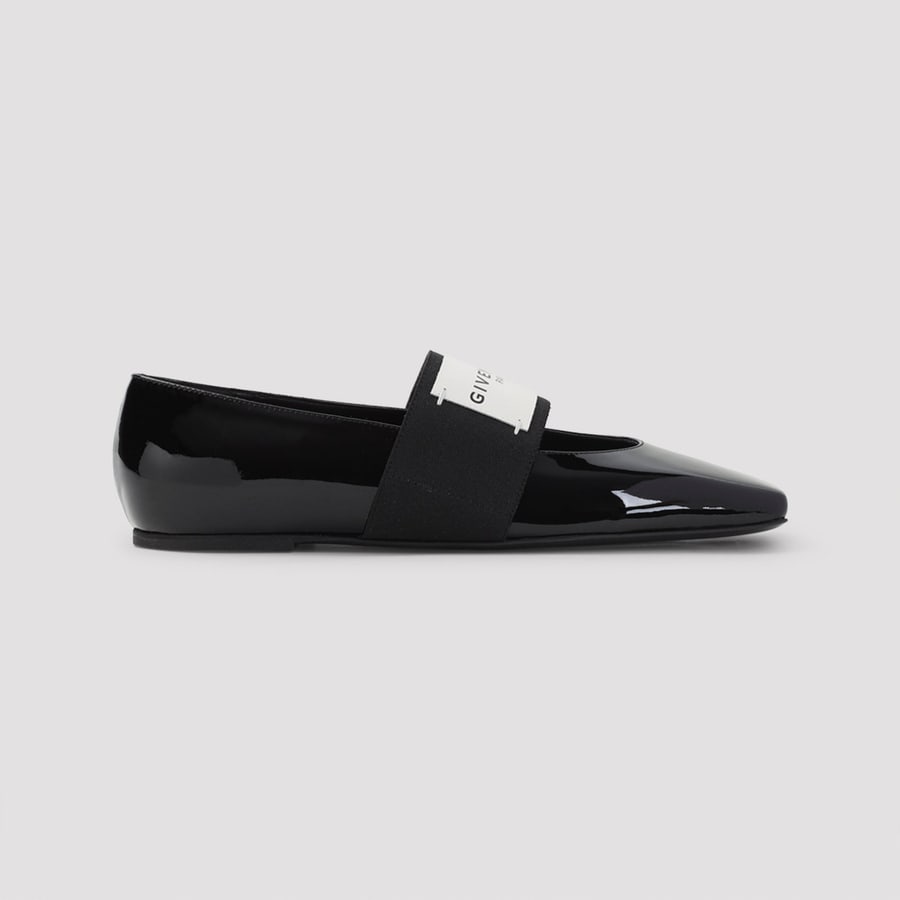 Givenchy Givenchy Calf Leather Ballerinas, view 3