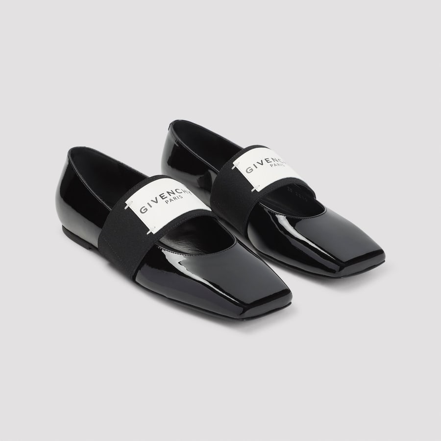 Givenchy Givenchy Calf Leather Ballerinas, view 5
