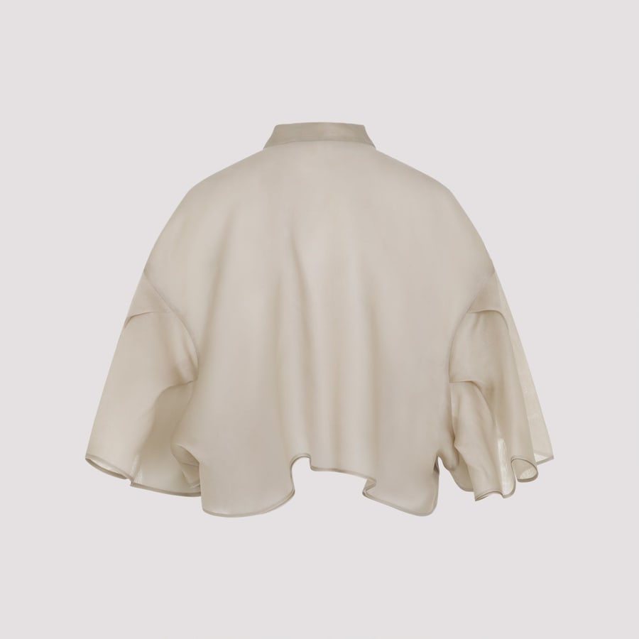 Max Mara Max Mara Organza Cape, view 4