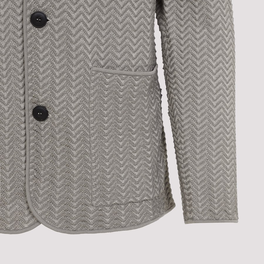 Giorgio Armani Giorgio Armani Viscose Blazer, view 5