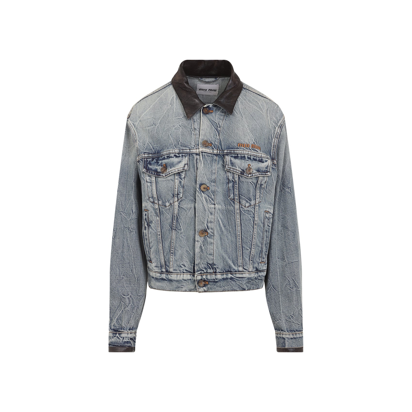Miu Miu Miu Miu Denim Jacket, view 2