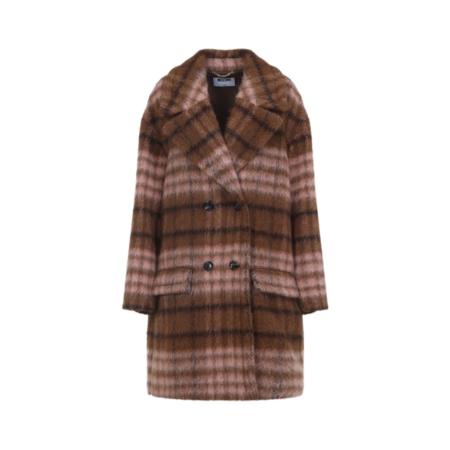 Moschino Moschino Check Coat, view 2