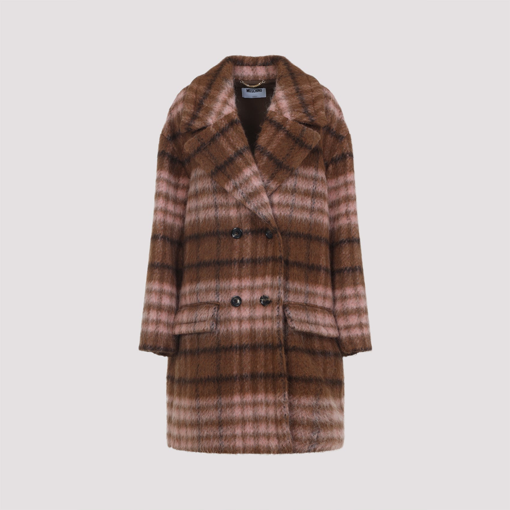 Moschino Moschino Check Coat
