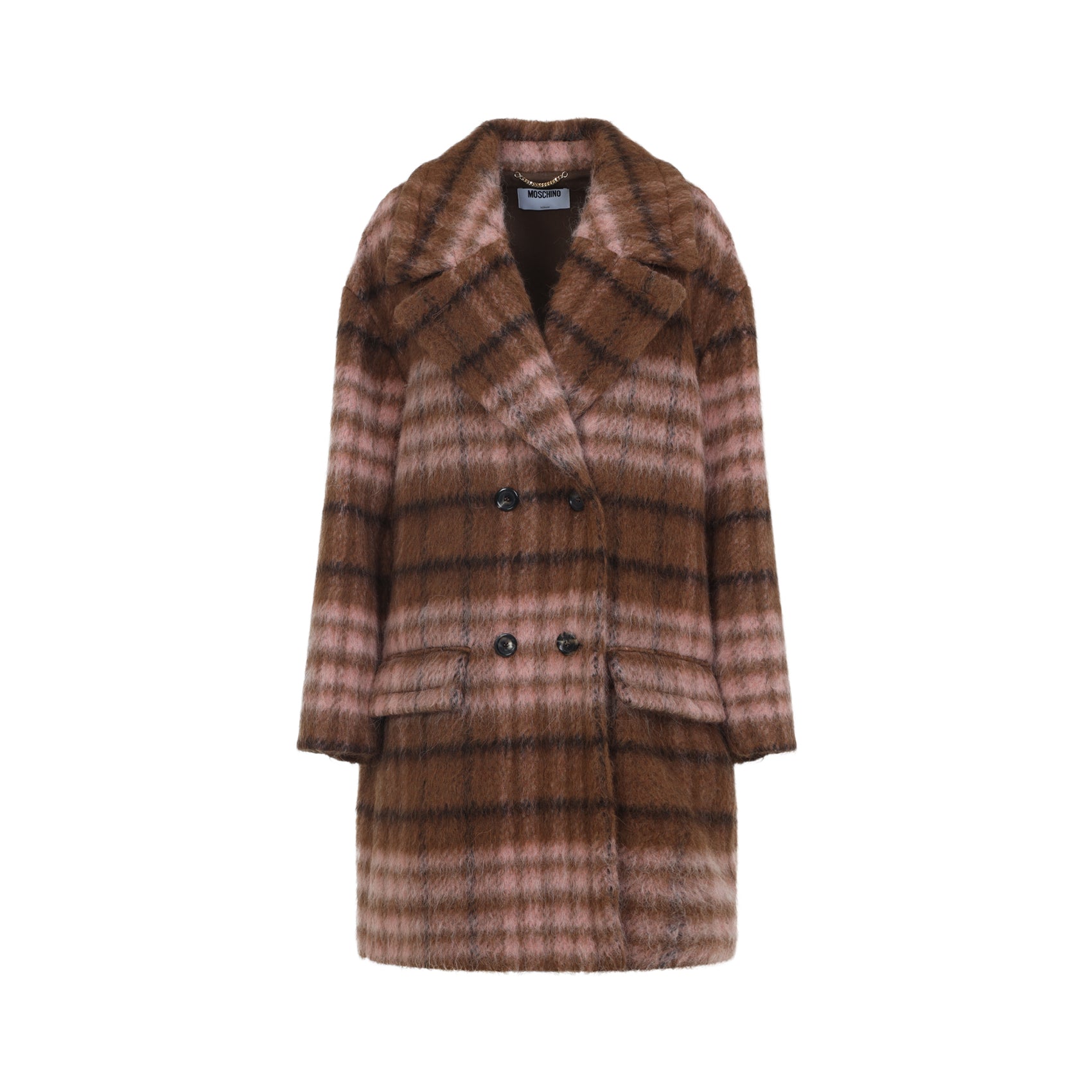 Moschino Moschino Check Coat, view 2