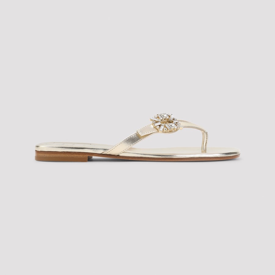 Roger Vivier Roger Vivier Strass B Flip Flops, view 3