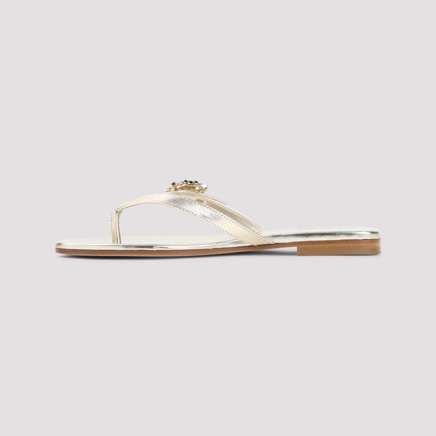 Roger Vivier Roger Vivier Strass B Flip Flops, view 4