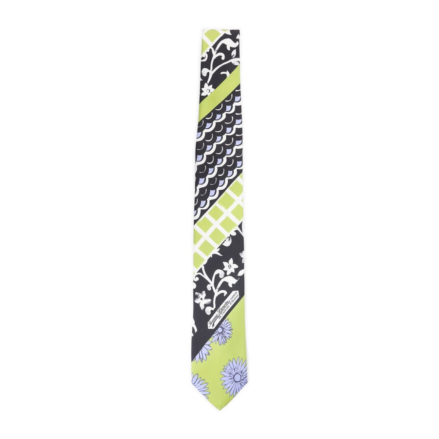 LANVIN Lanvin Patchwork Tie, view 2
