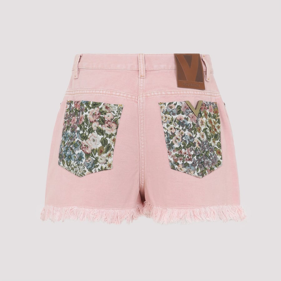 VALENTINO Valentino Denim Shorts, view 4