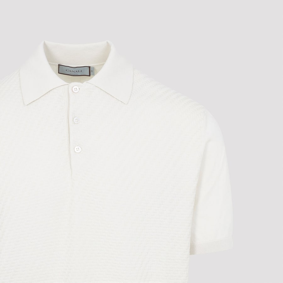 CANALI Canali Cotton Polo, view 5
