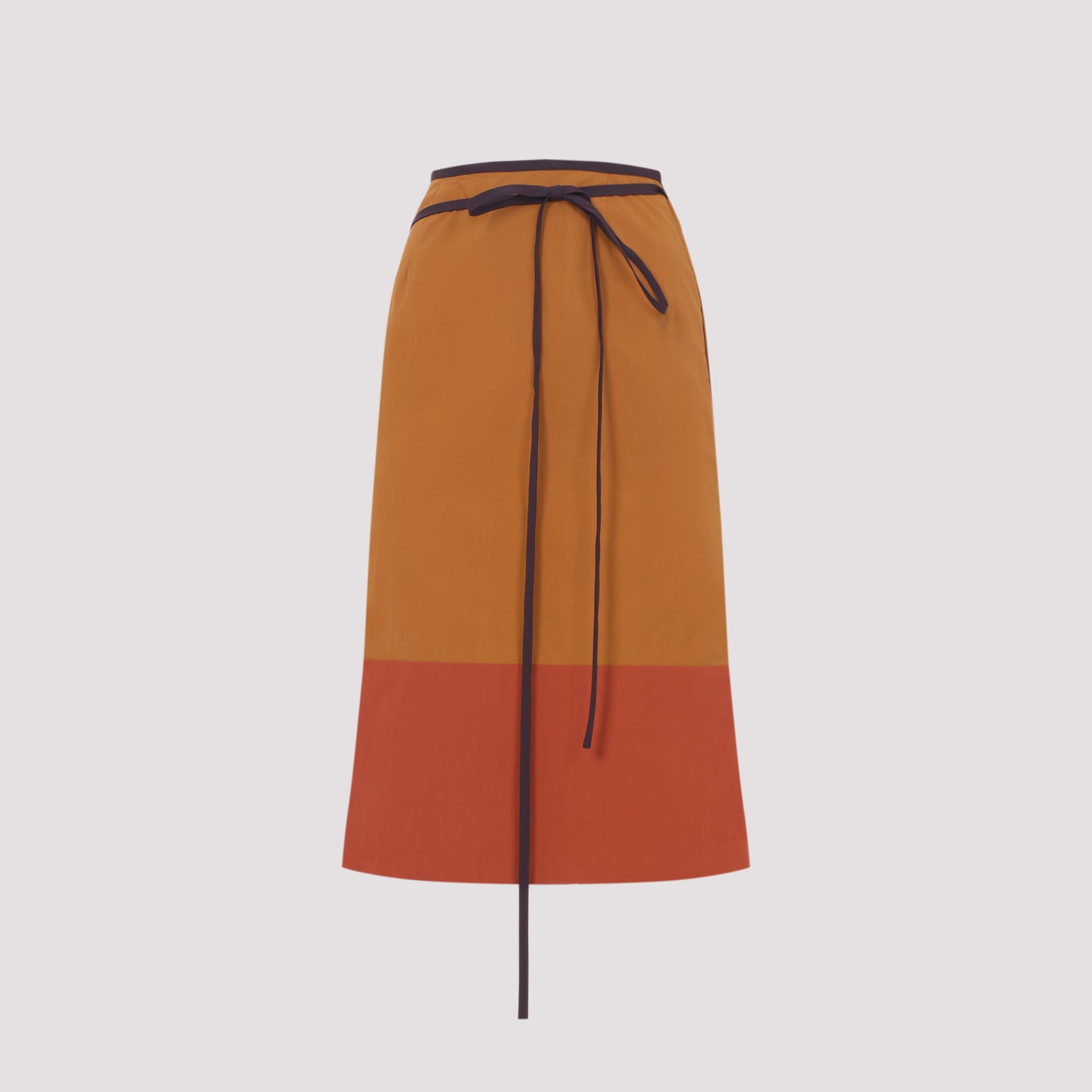 Saint Laurent Saint Laurent Nylon Midi Skirt