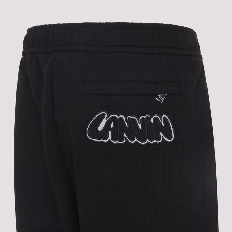 LANVIN Lanvin Embroidered Logo Pants, view 5
