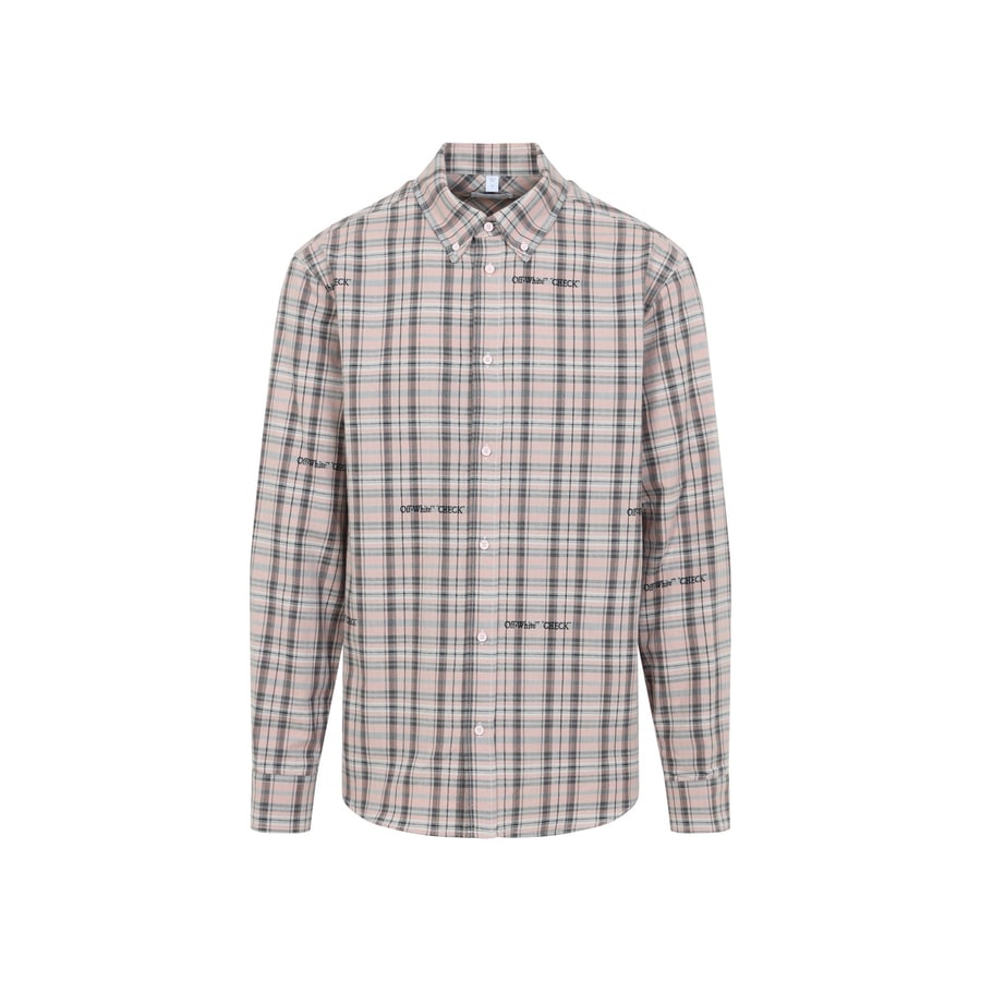 Off-White Off White Flannel Shirt, view 2