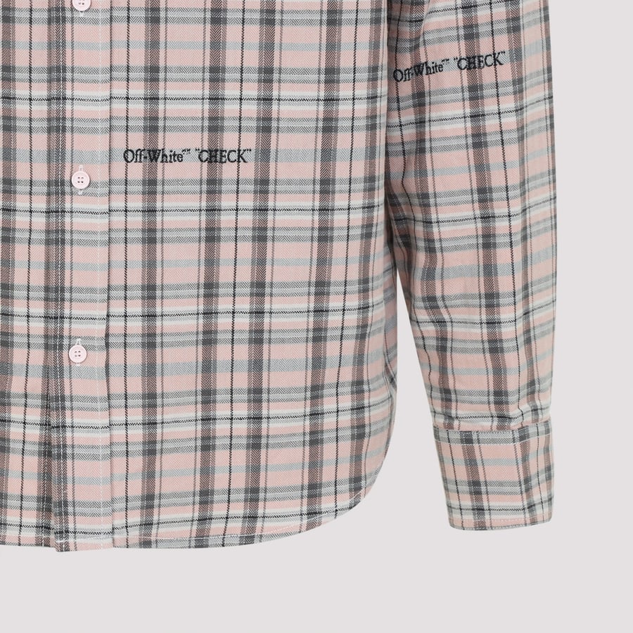 Off-White Off White Flannel Shirt, view 5
