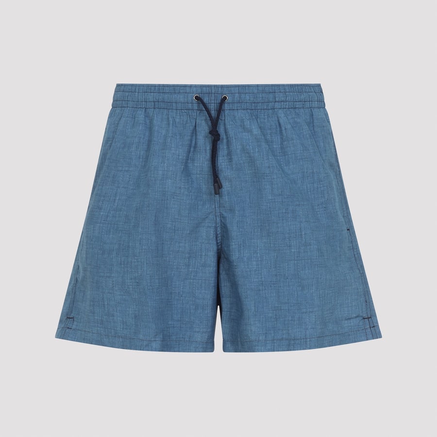 CANALI Canali Polyester Swim Shorts, view 3