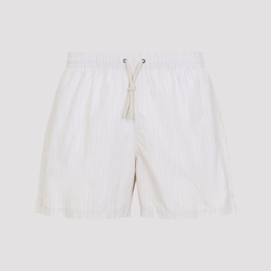 CANALI Canali Polyester Swim Shorts, view 3