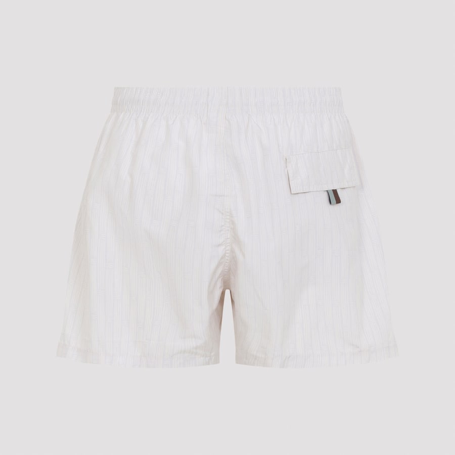 CANALI Canali Polyester Swim Shorts, view 4