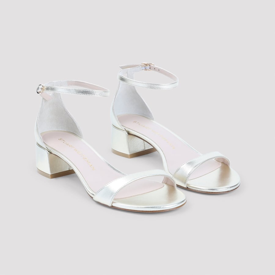 STUART WEITZMAN Stuart Weitzman Nudist Block 35 Sandals, view 5